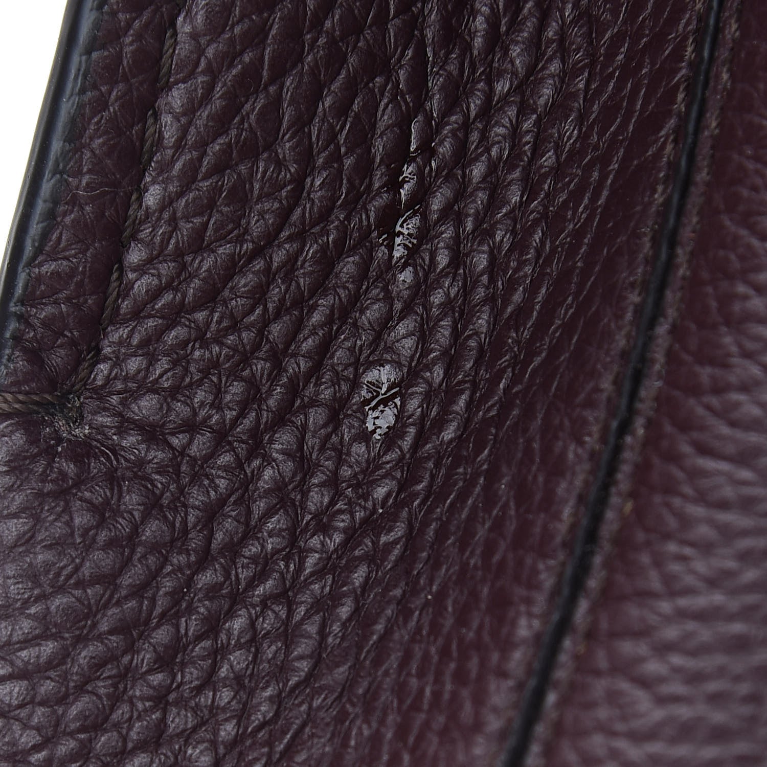 Mulberry Small Classic Grain Calfskin Mini Seaton Oxblood 9 of 9