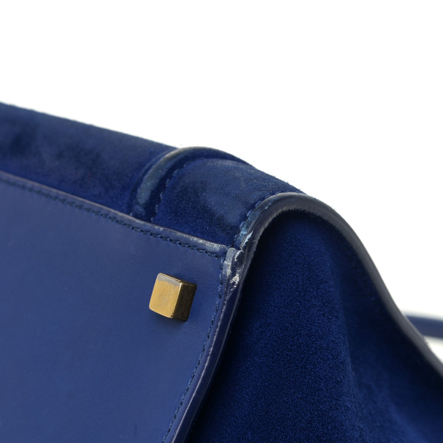Suede Medium Phantom Luggage Royal Blue