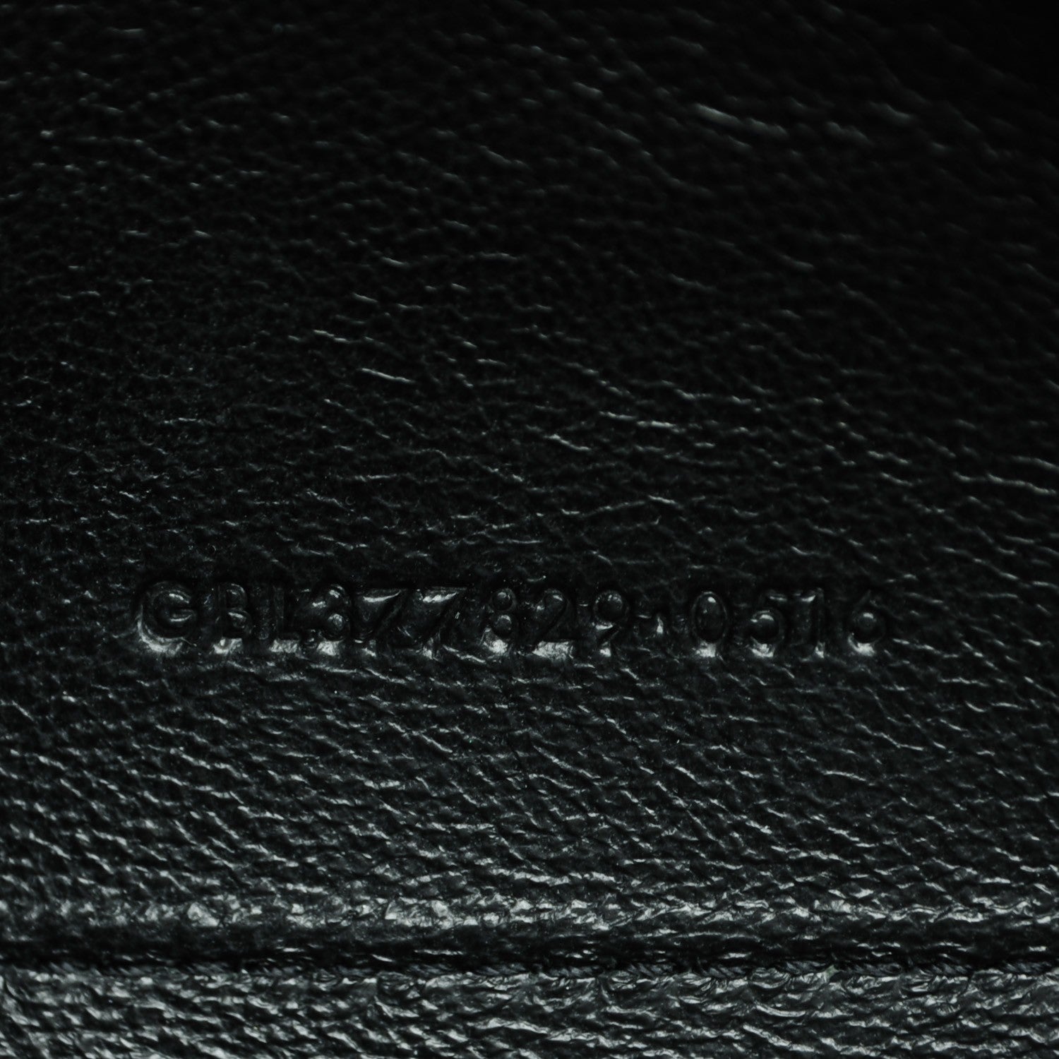 Saint Laurent Velvet Monogram Chain Wallet Black 8 of 8