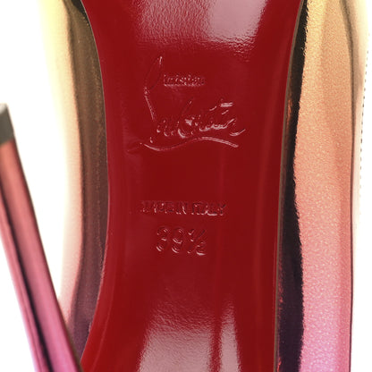 Christian Louboutin Specchio Boreal Hot Chick 100 Pumps 39.5 Multicolor Gold 7 of 8