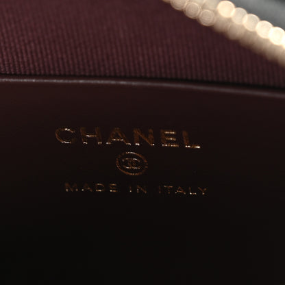 Chanel Caviar Quilted Barrel Clutch With Chain Black 6 of 11