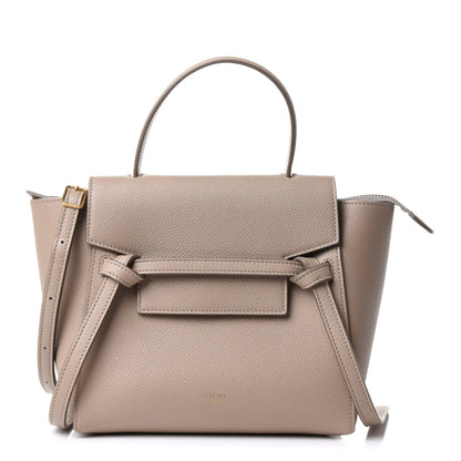 Celine Grained Calfskin Micro Belt Bag Light Taupe 1 of 9