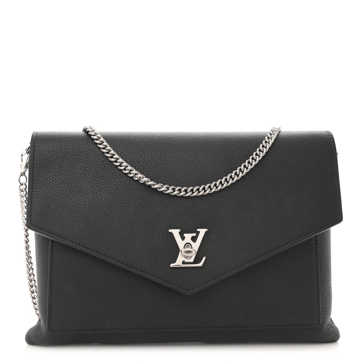Louis Vuitton Soft Calfskin My Lockme Pochette Black 1 of 11