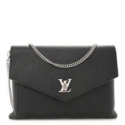 Louis Vuitton Soft Calfskin My Lockme Pochette Black 1 of 11