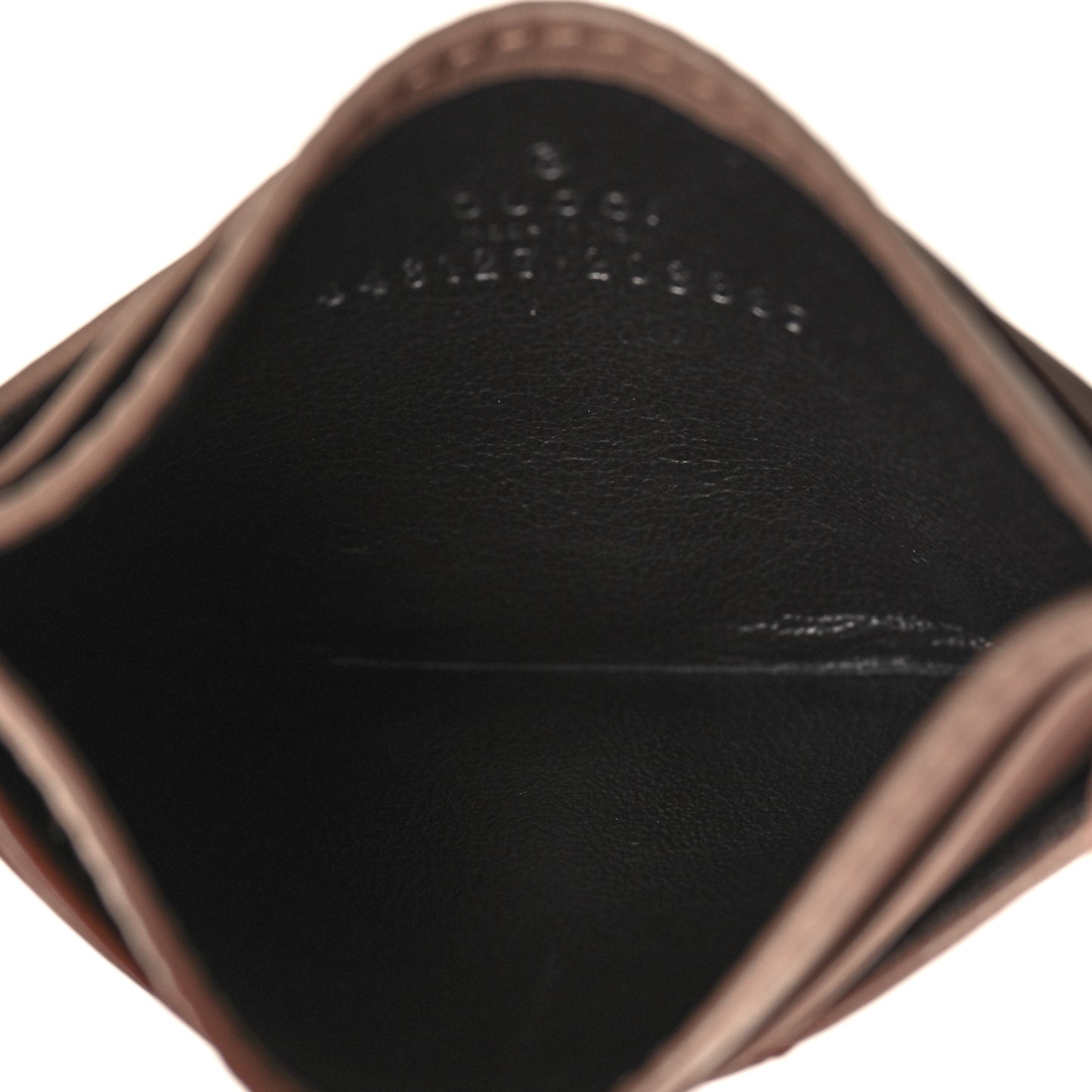 Calfskin Matelasse GG Marmont Card Holder Porcelain Rose