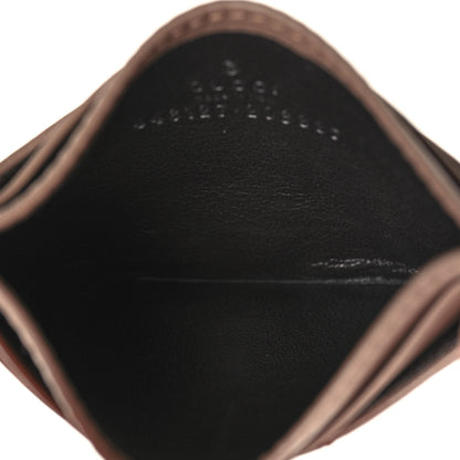 Gucci Calfskin Matelasse GG Marmont Card Holder Porcelain Rose 5 of 7