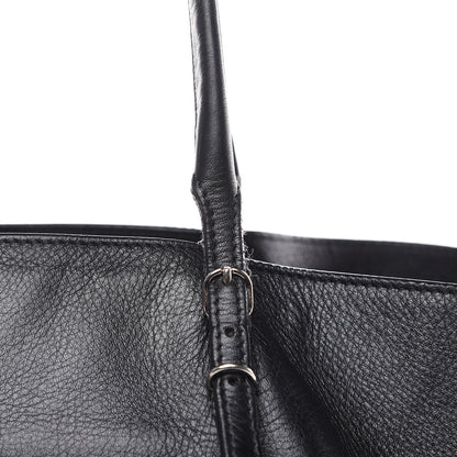 Balenciaga Supple Calfskin Papier A4 Zip Around Tote Black 12 of 22