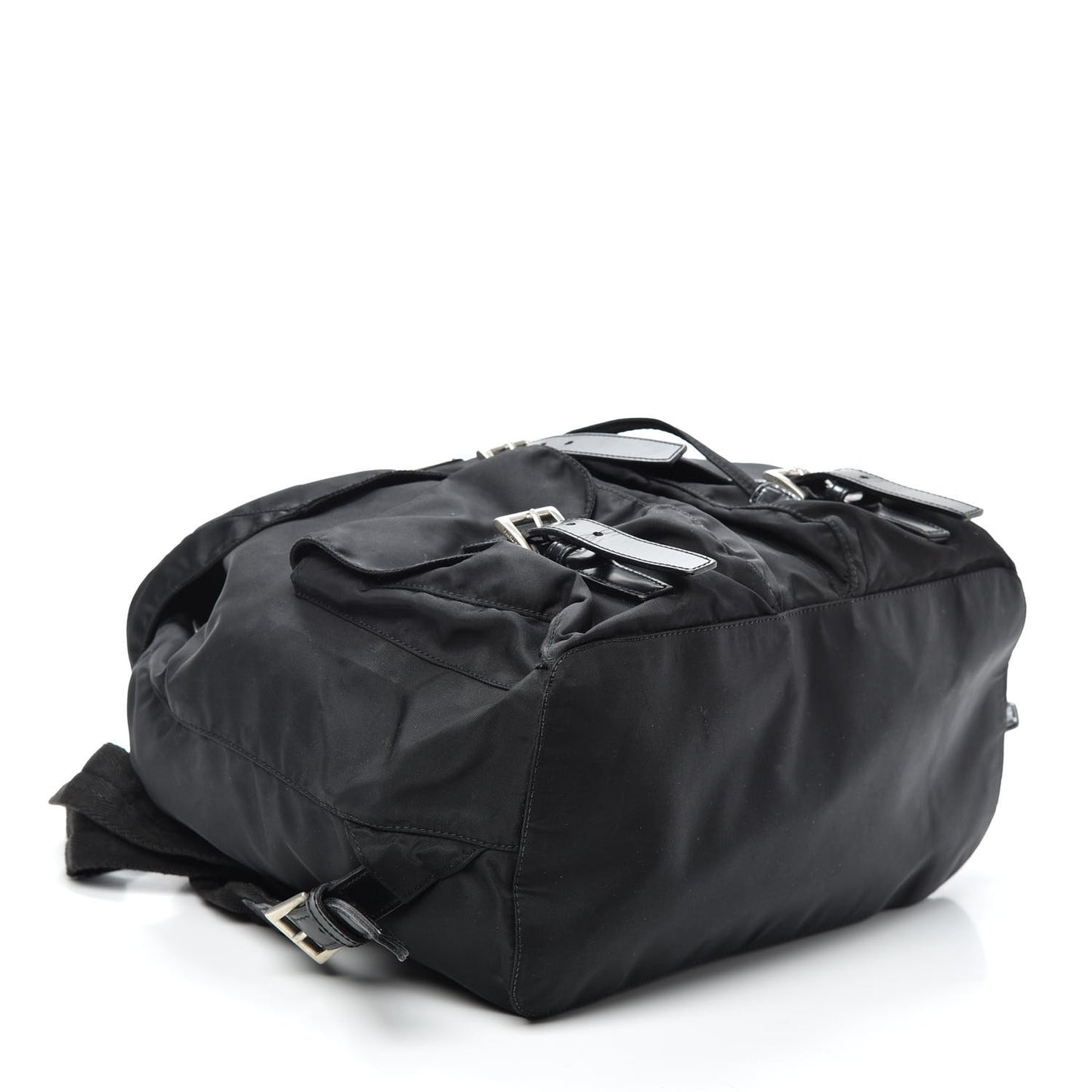 Nylon Vela Medium Backpack Black