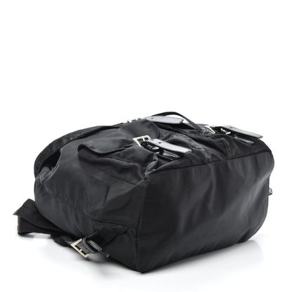 Prada Nylon Vela Medium Backpack Black 4 of 8