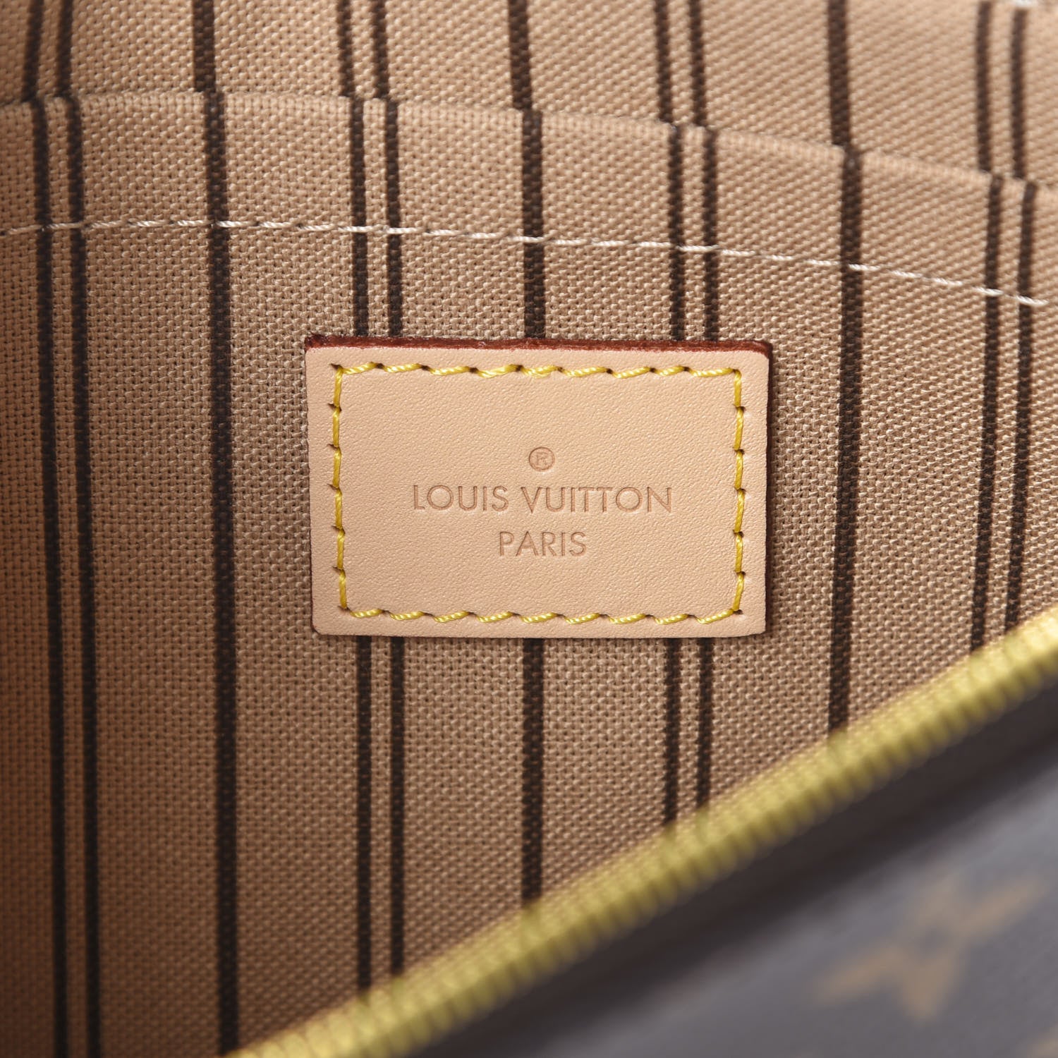 Louis Vuitton Monogram Neverfull MM GM Pochette 5 of 7