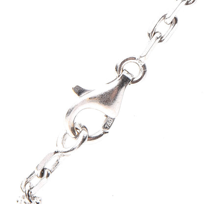 Van Cleef & Arpels 18K White Gold Mother of Pearl 5 Motifs Vintage Alhambra Bracelet 5 of 7
