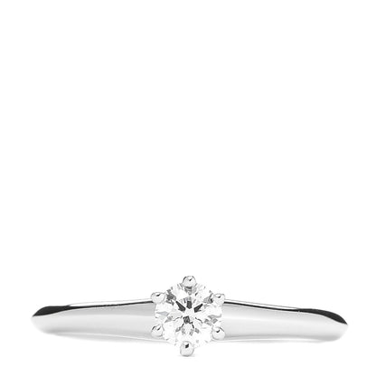 Tiffany Platinum Diamond .24ct Solitaire Engagement Ring 49 5 1 of 5