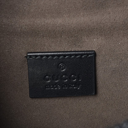 Gucci GG Supreme Monogram Belt Bag Black 6 of 7