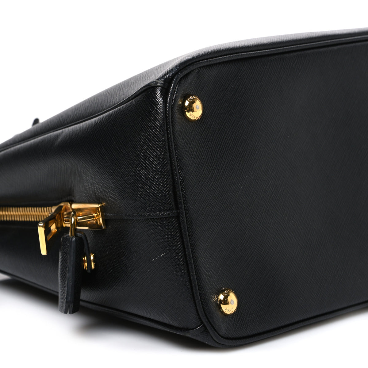 Saffiano Lux Parabole Tote Black