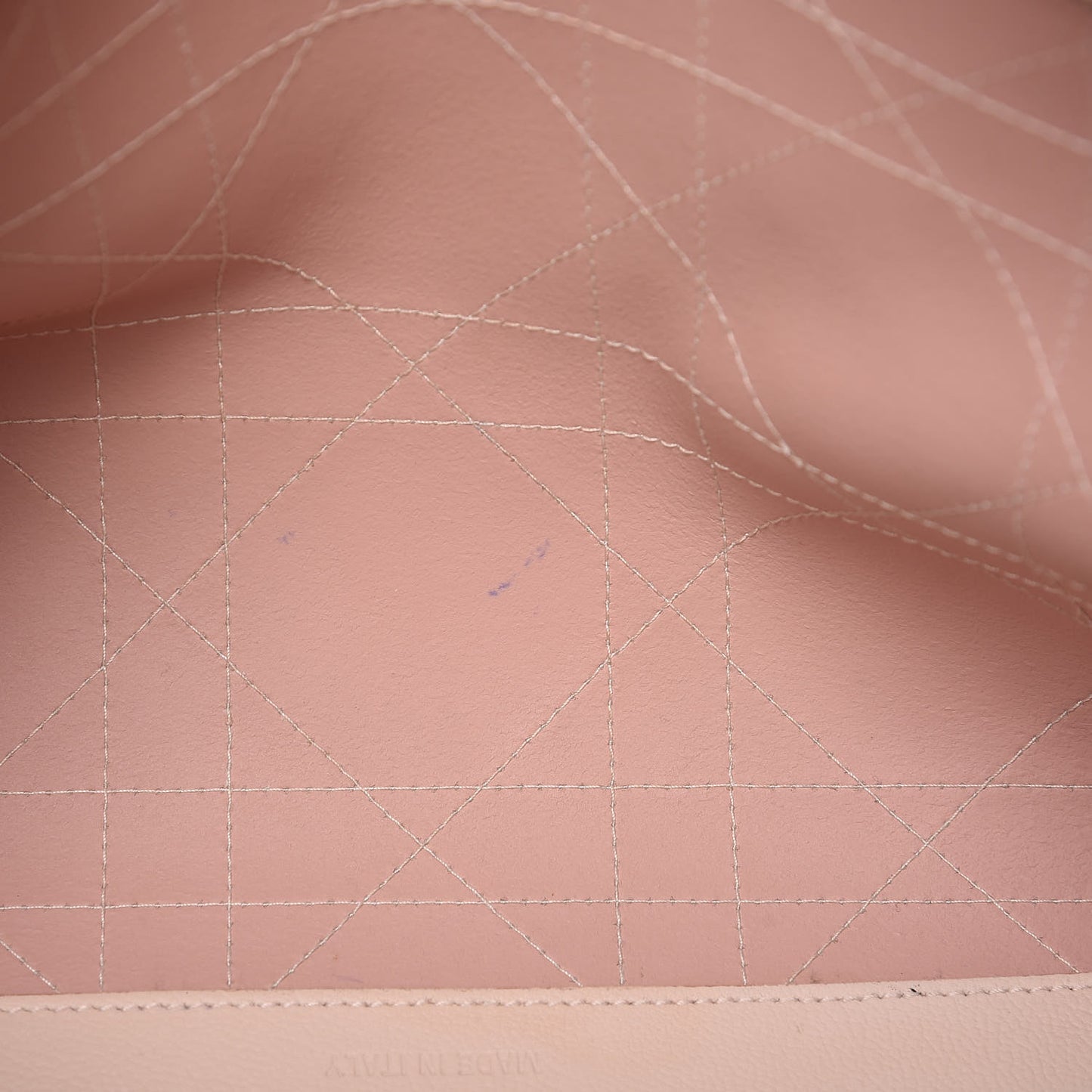 Grained Calfskin Cannage Medium Ultradior Tote Rose Poudre