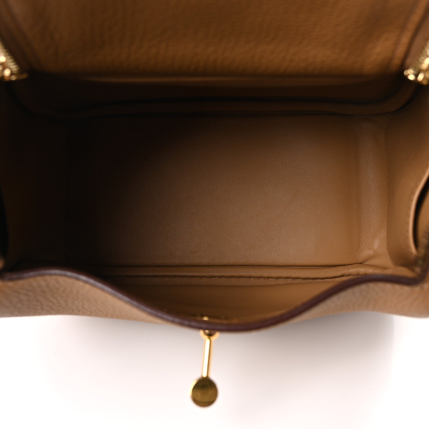 Taurillon Clemence Mini Lindy 20 Biscuit