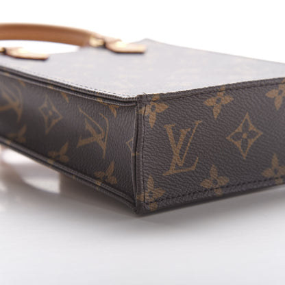 Louis Vuitton Monogram Petit Sac Plat 8 of 9