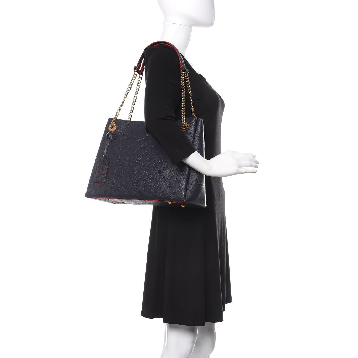 Louis Vuitton Empreinte Surene MM Marine Rouge 2 of 17