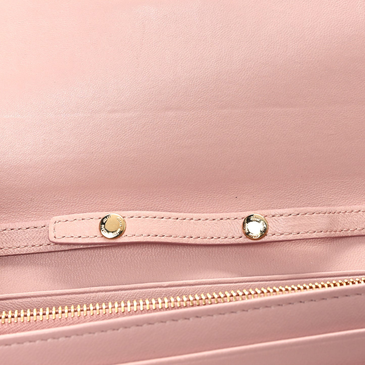 Nappa Matelasse Wallet On Chain Orchidea