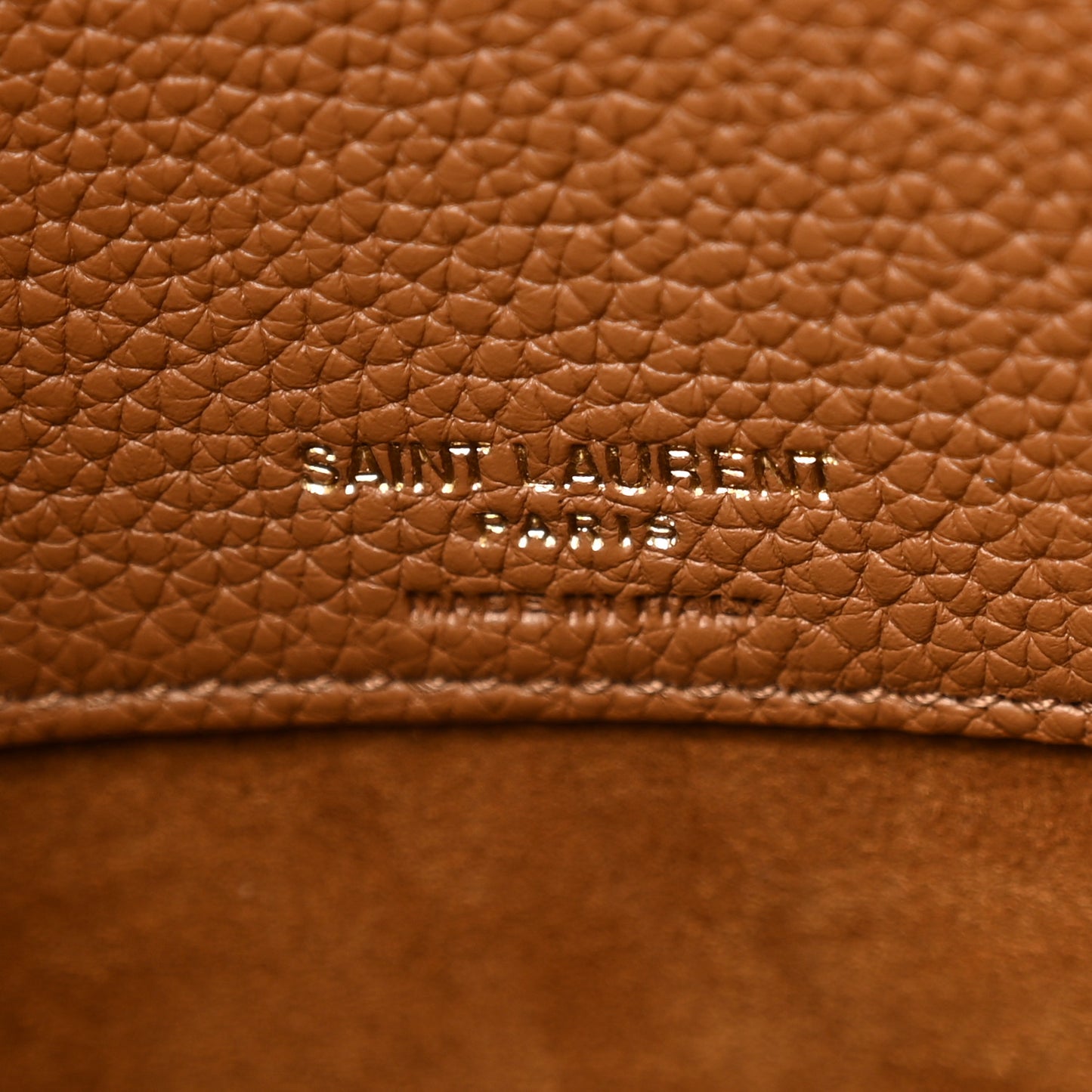 Grained Calfskin Large Souple Sac De Jour Cinnamon