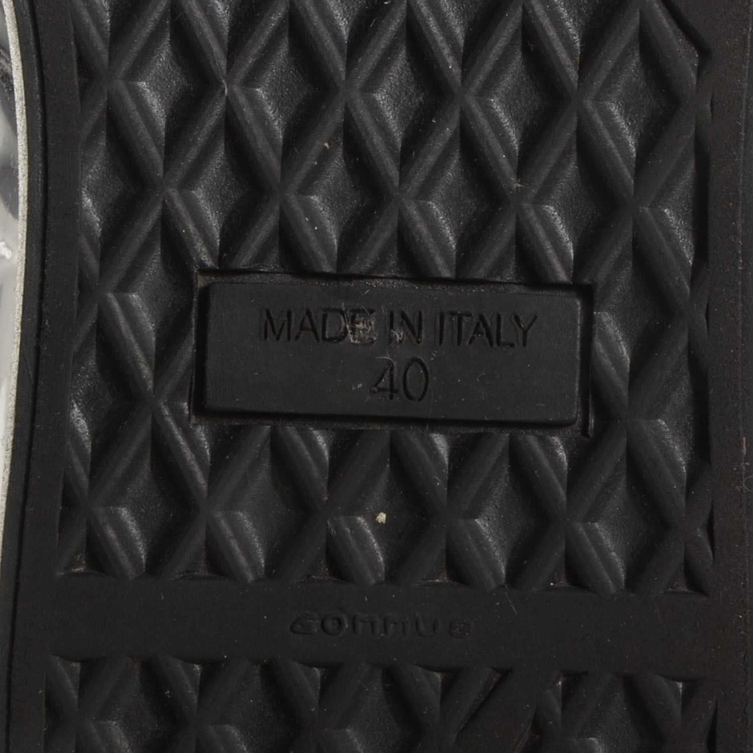 FASHIONPHILE GIUSEPPEZANOTTIPatentVelvetCobySneakers40BlackNavy 7 of 7