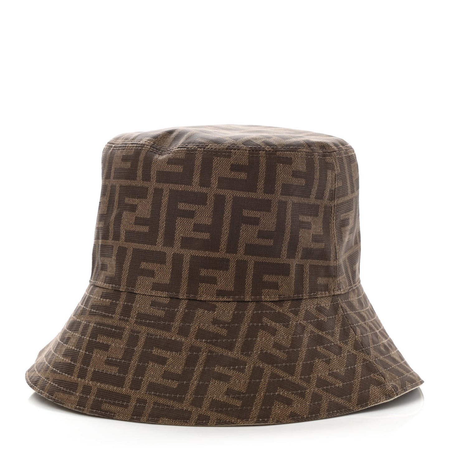 Technical Fabric FF Reversible Bucket Hat S Tobacco Beige