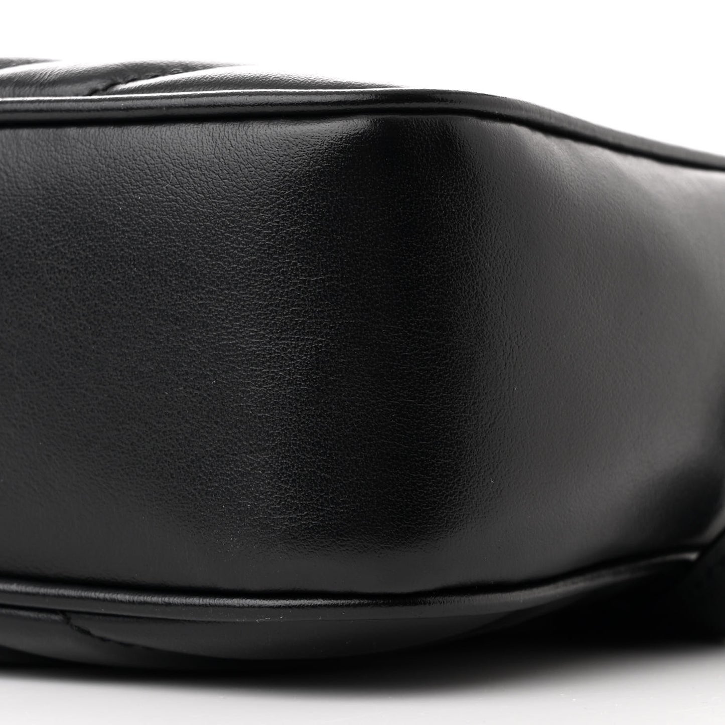 Calfskin Matelasse Monogram Lou Camera Bag Black