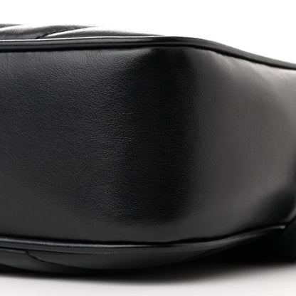 Saint Laurent Calfskin Matelasse Monogram Lou Camera Bag Black 10 of 10