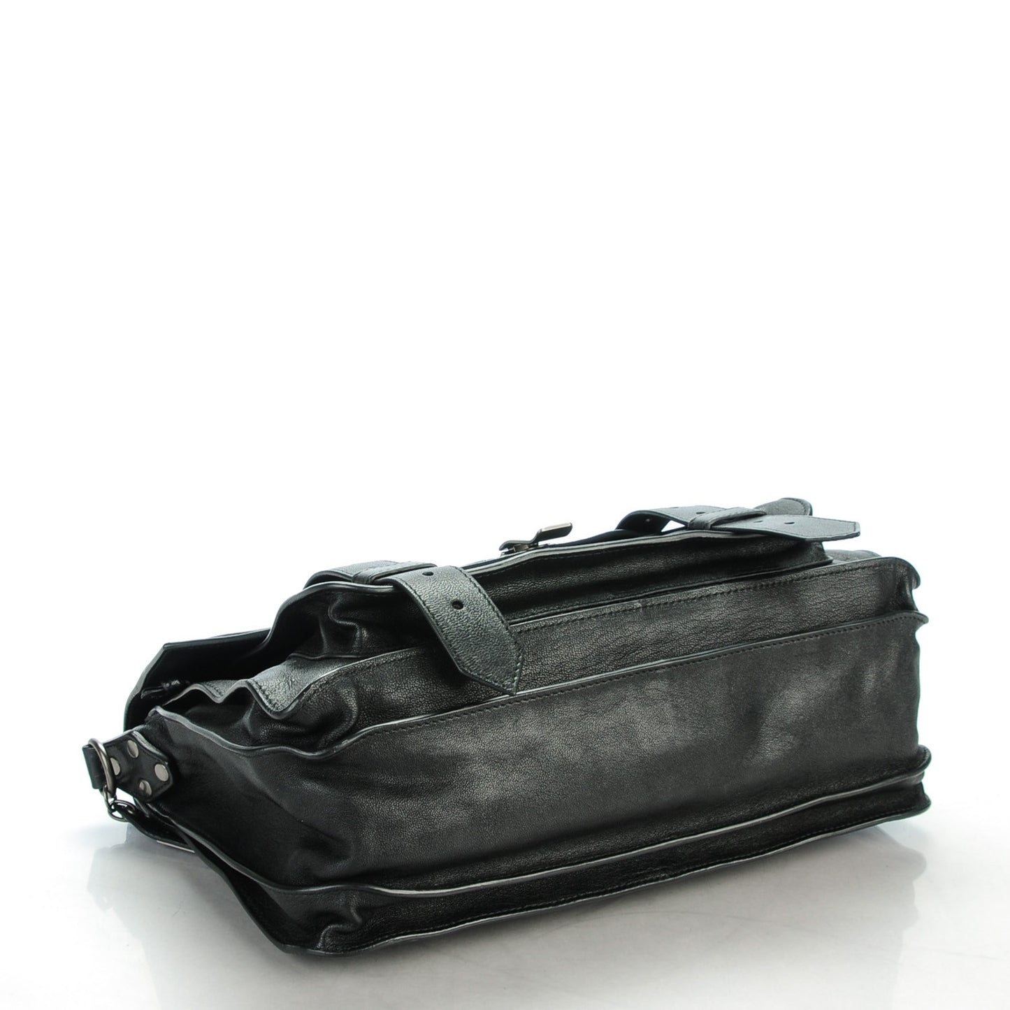 Lambskin Medium PS1 Satchel Black