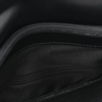 Prada Tessuto Nylon Triangle Continental Flap Wallet Black 5 of 11