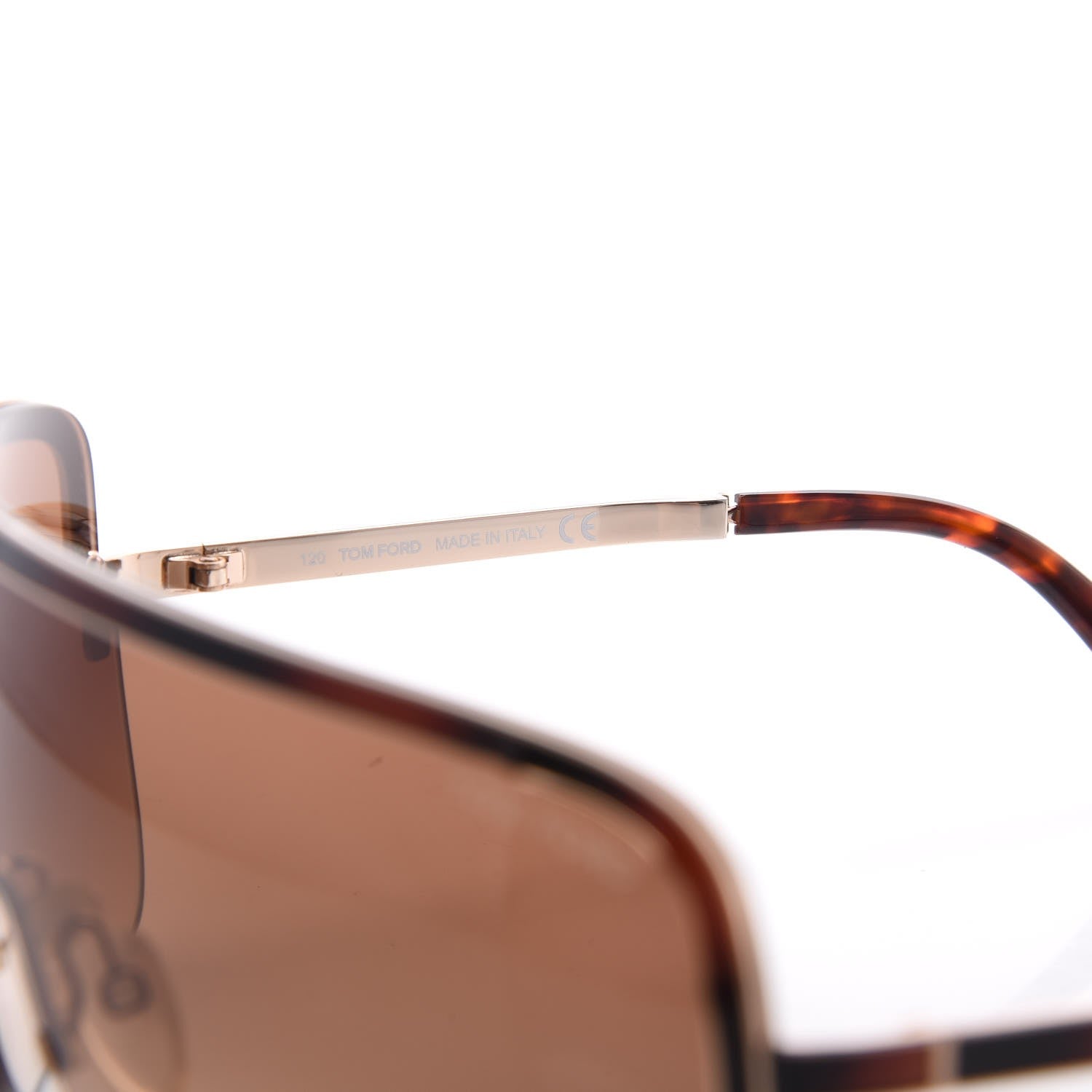 Tom Ford Gianna Shield Sunglasses TF138 Brown 5 of 6