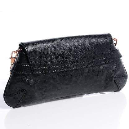 Gucci Leather Horsebit Clutch Black 3 of 8