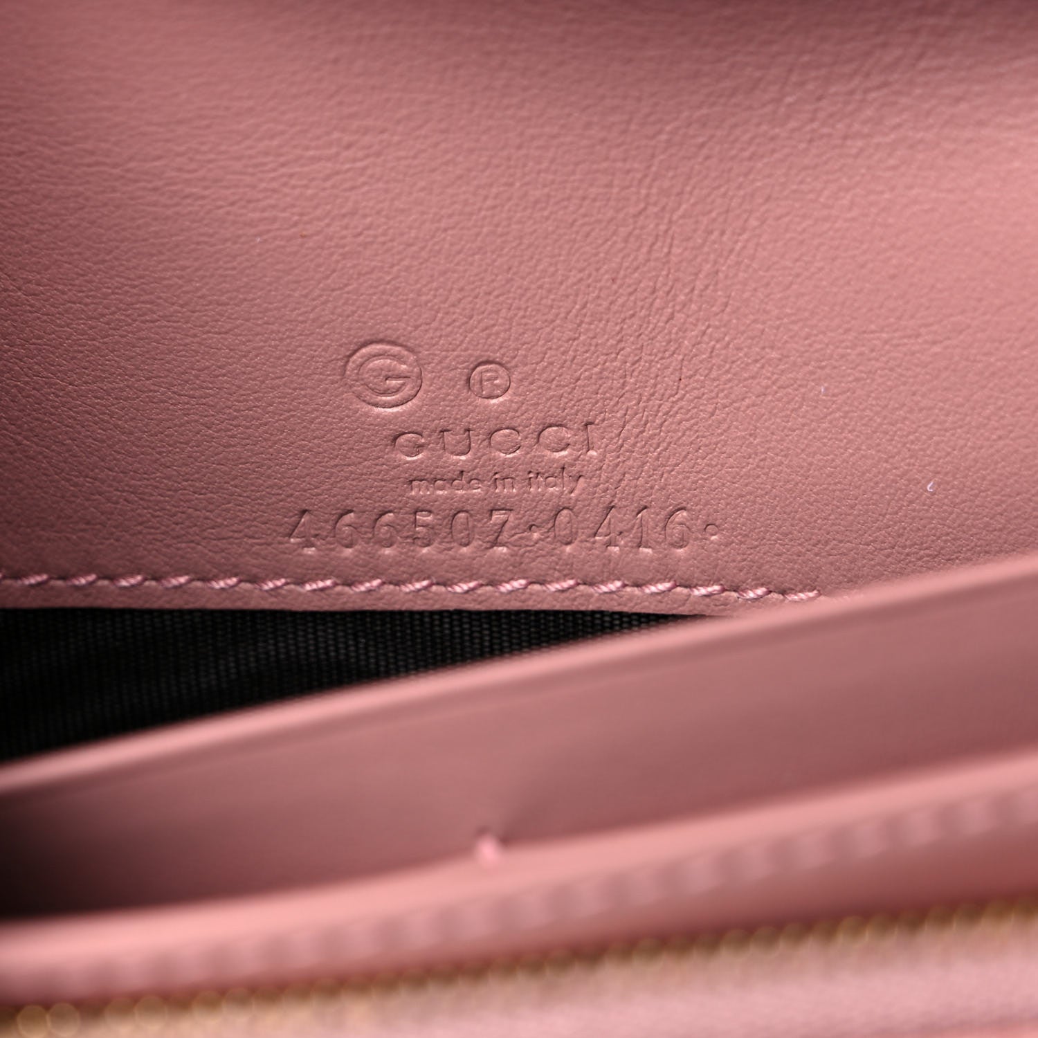 Gucci Microguccissima Crossbody Wallet Soft Pink 6 of 10