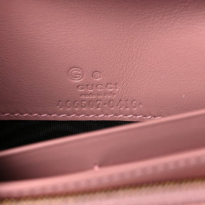 Gucci Microguccissima Crossbody Wallet Soft Pink 6 of 10
