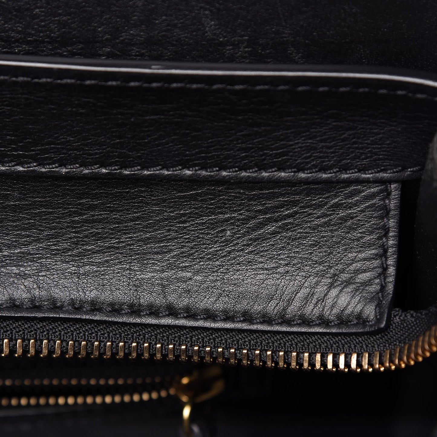 Smooth Calfskin Mini Luggage Black