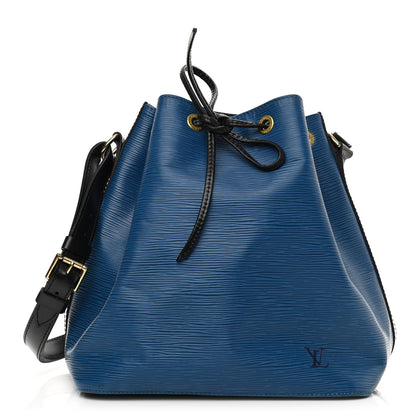 Louis Vuitton Epi Petit Bi-Color Noe Toledo Black 1 of 10