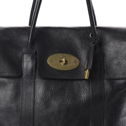Mulberry Natural Leather Bayswater Black 7 of 9