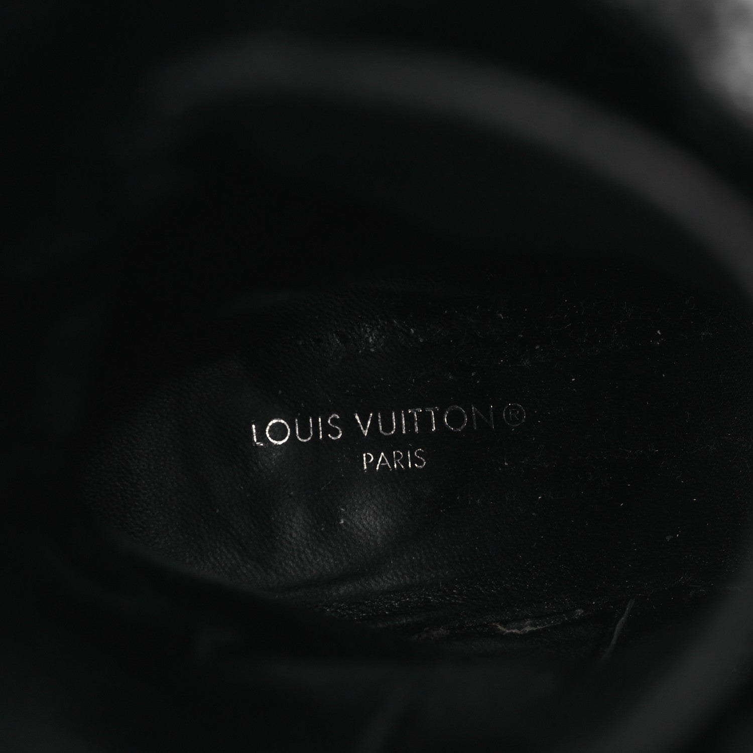 Louis Vuitton Patent Goatskin Monogram Moonlight Half Boots 37 Black 9 of 12