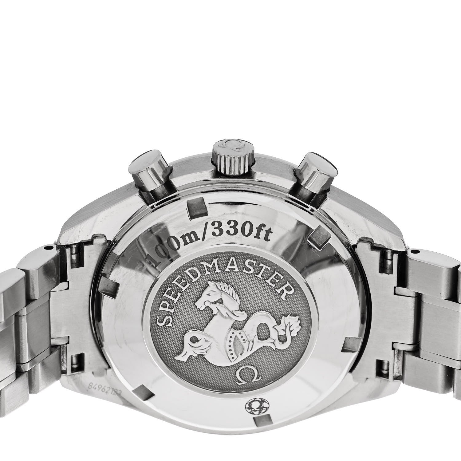 Omega Stainless Steel 40mm Speedmaster Date Chronograph Automatic Watch Grey 323.30.40.40.06.001 4 of 5