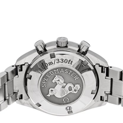 Omega Stainless Steel 40mm Speedmaster Date Chronograph Automatic Watch Grey 323.30.40.40.06.001 4 of 5