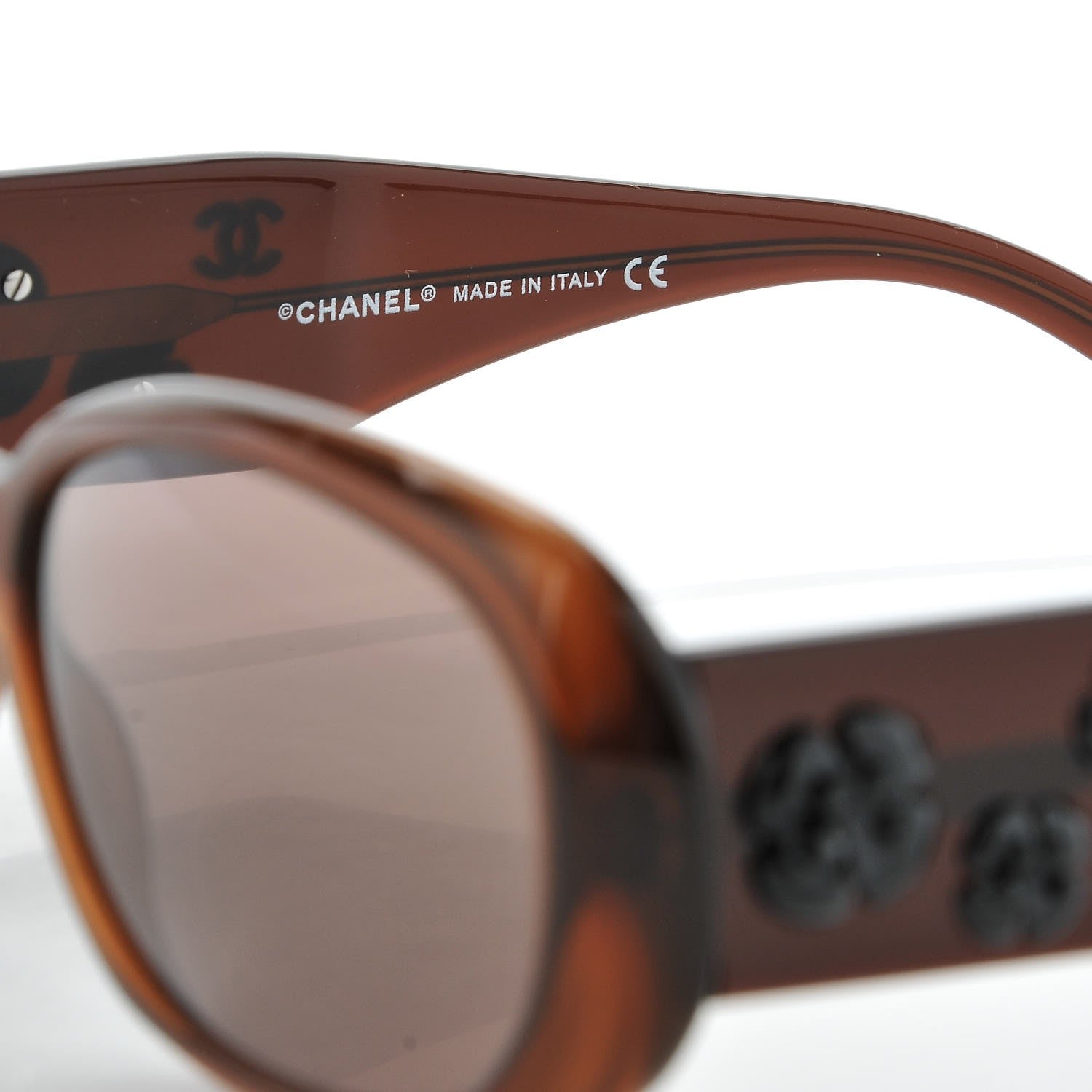 Chanel Camellia CC Sunglasses 5113 Brown 6 of 7