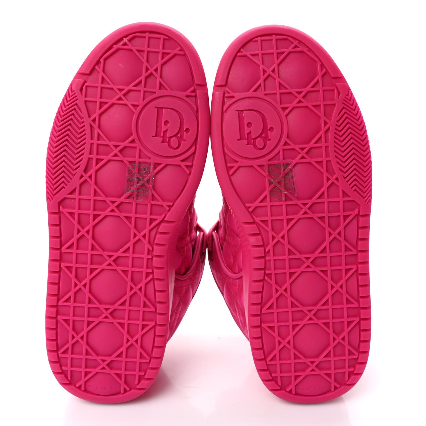 X ERL Satin Cannage Kumo Mens Sneakers 40 Fuchsia