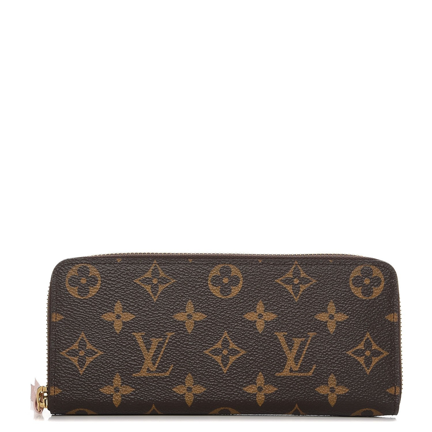 Louis Vuitton Monogram Clemence Wallet Rose Ballerine 1 of 8