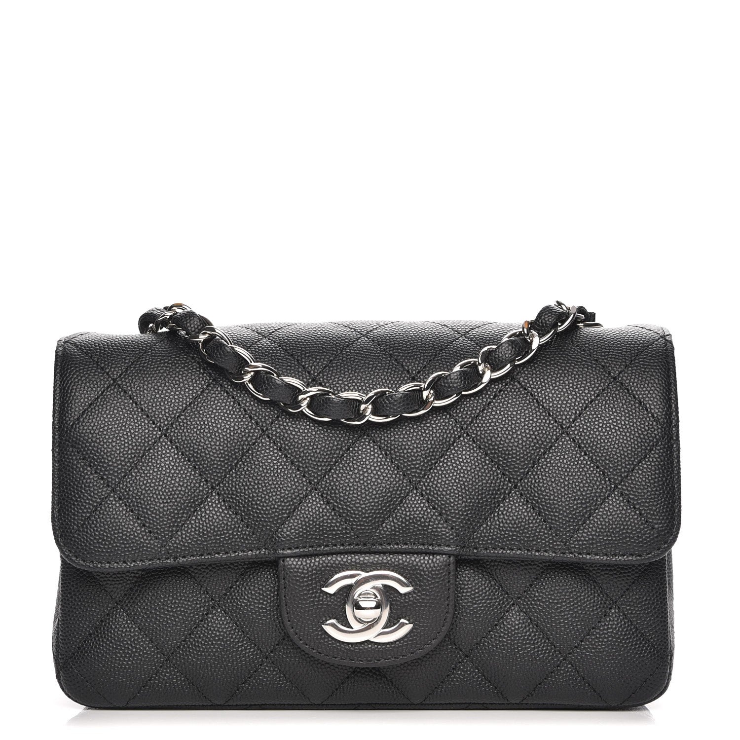 Chanel Caviar Quilted Mini Rectangular Flap Black 1 of 7