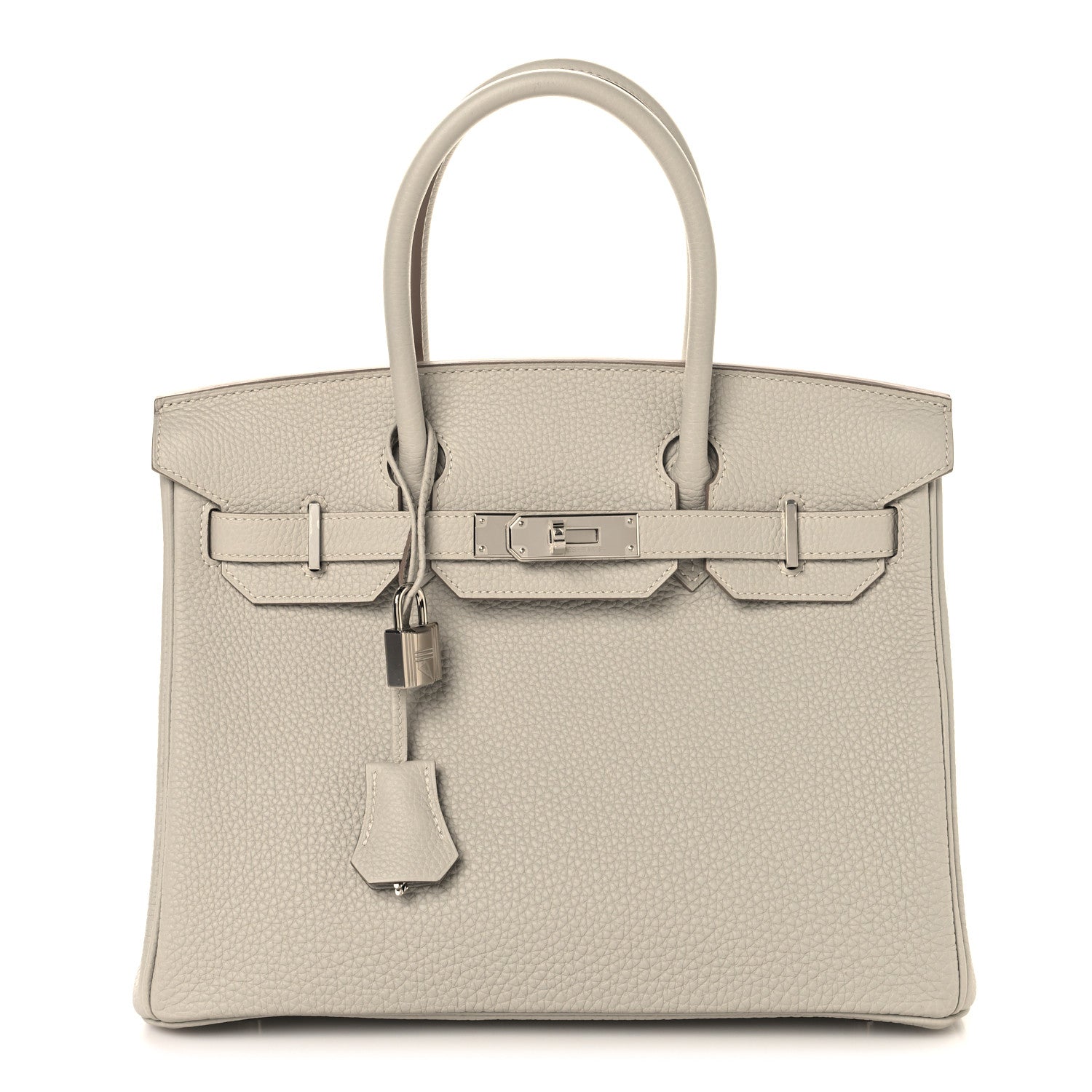 Hermes Togo BIRKIN 30 Gris Perle 1 of 13