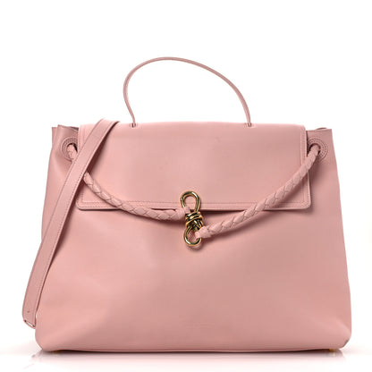 Bottega Veneta Silky Calfskin Large Ciao Ciao Rose 25 of 37