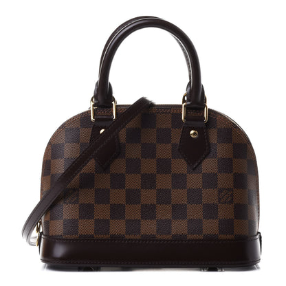 Louis Vuitton Damier Ebene Alma BB 2 of 13