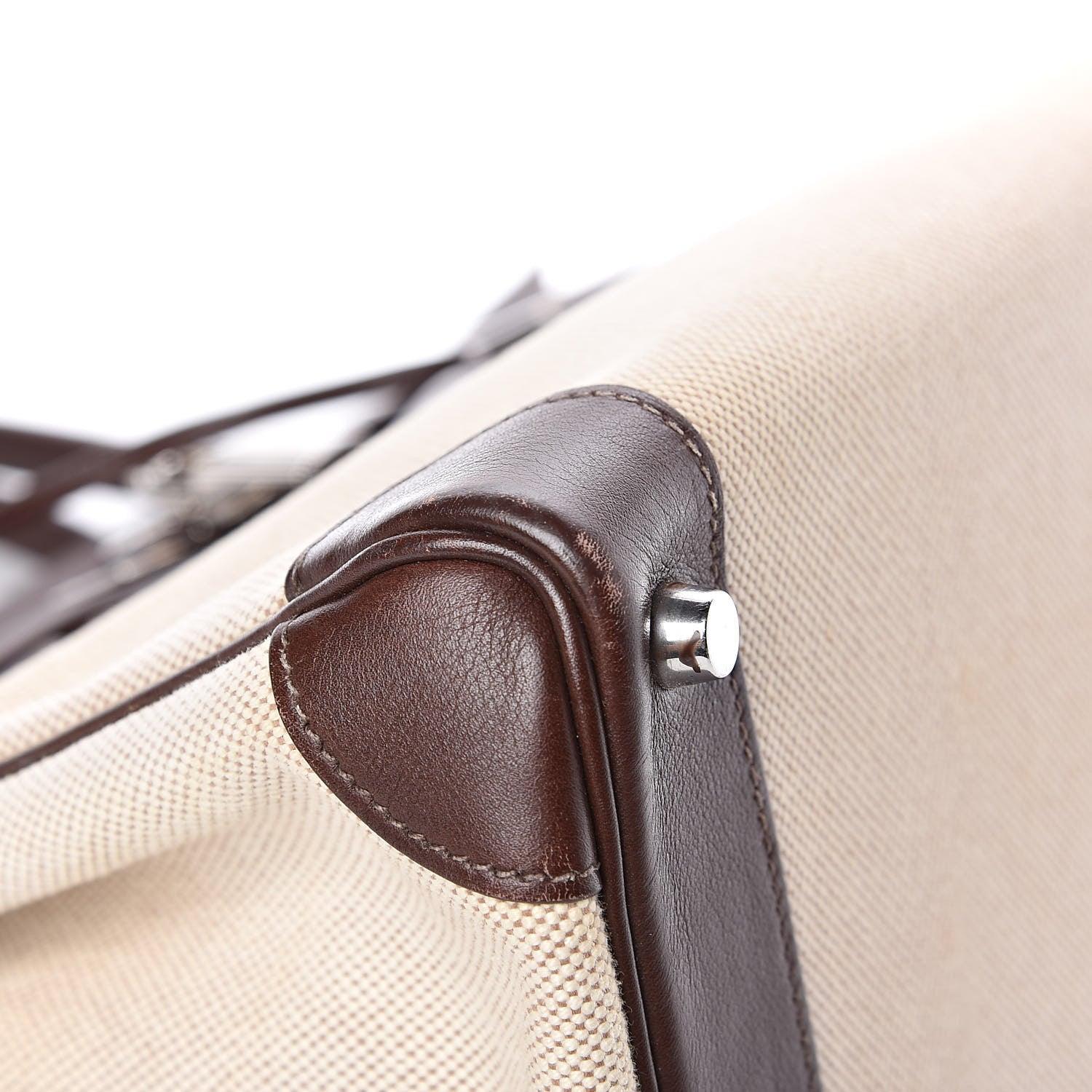 Hermes Toile Swift Birkin 30 Chocolate 28 of 31