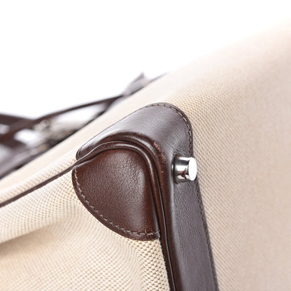 Hermes Toile Swift Birkin 30 Chocolate 28 of 31