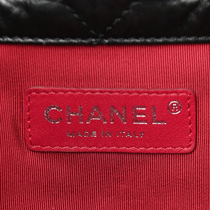 Chanel Aged Calfskin Quilted Small Gabrielle Backpack Black 6 of 11